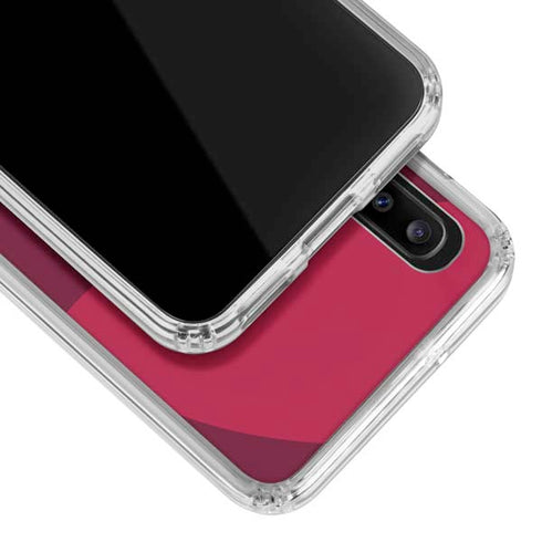 NFL Arizona Cardinals Double Vision Galaxy A20 Clear Case