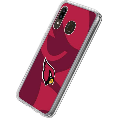 NFL Arizona Cardinals Double Vision Galaxy A20 Clear Case