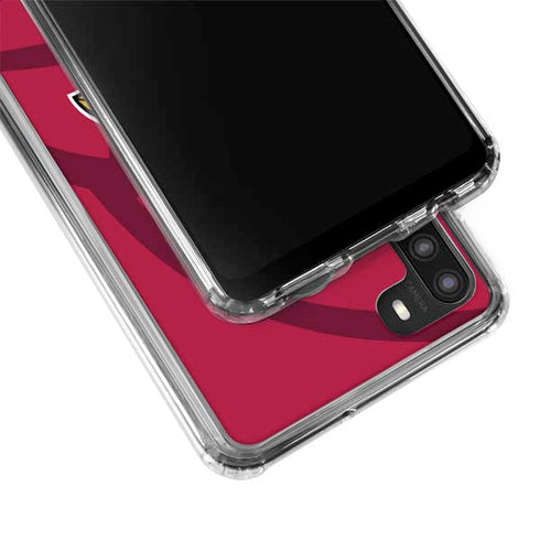 NFL Arizona Cardinals Double Vision Galaxy A21 Clear Case