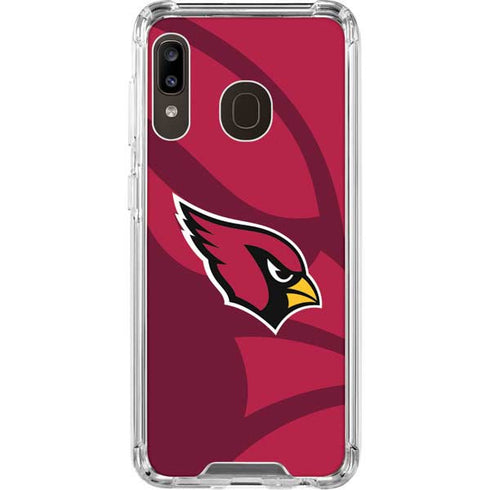 NFL Arizona Cardinals Double Vision Galaxy A30 Clear Case