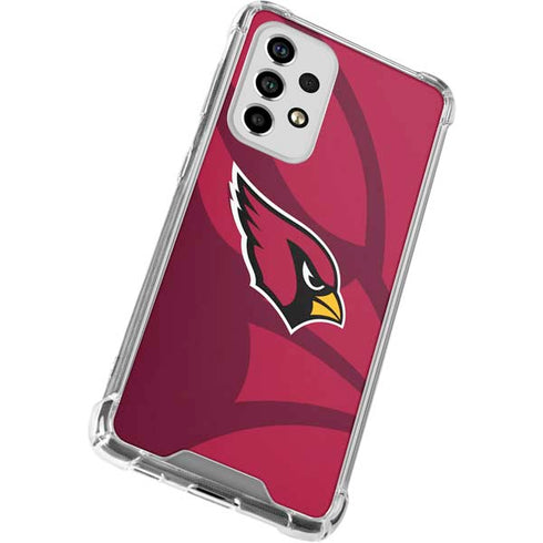 NFL Arizona Cardinals Double Vision Galaxy A33 5G Clear Case