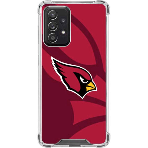 NFL Arizona Cardinals Double Vision Galaxy A52 5G Clear Case