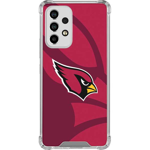 NFL Arizona Cardinals Double Vision Galaxy A53 5G Clear Case