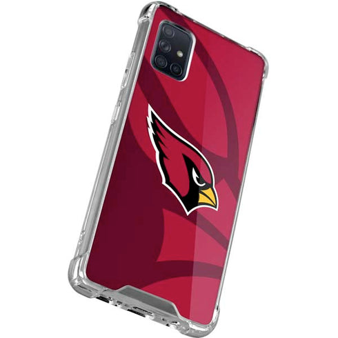 NFL Arizona Cardinals Double Vision Galaxy A71 5G Clear Case