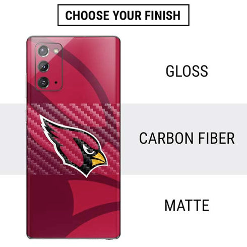 NFL Arizona Cardinals Double Vision Galaxy Note20 5G Skin