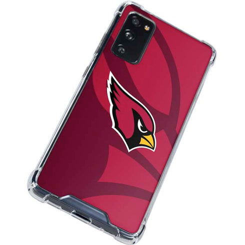 NFL Arizona Cardinals Double Vision Galaxy S20 FE Clear Case