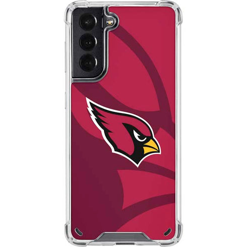 NFL Arizona Cardinals Double Vision Galaxy S21 5G Clear Case