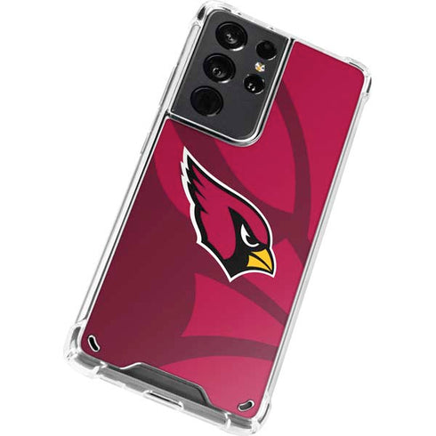 NFL Arizona Cardinals Double Vision Galaxy S21 Ultra 5G Clear Case