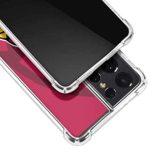 NFL Arizona Cardinals Double Vision Galaxy S21 Ultra 5G Clear Case