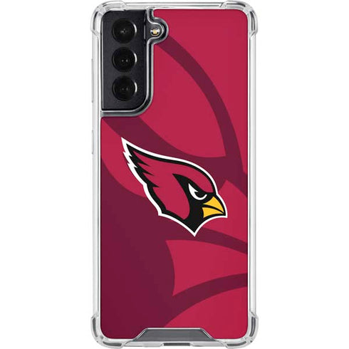 NFL Arizona Cardinals Double Vision Galaxy S22 Clear Case