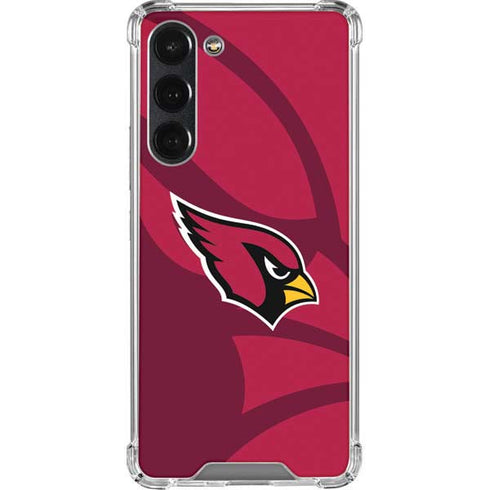 NFL Arizona Cardinals Double Vision Galaxy S23 Plus Clear Case