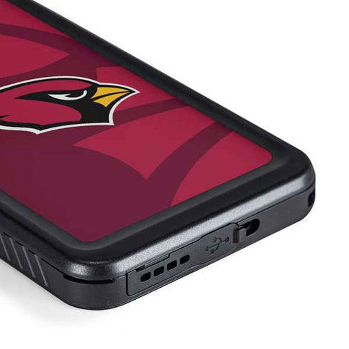 NFL Arizona Cardinals Double Vision Galaxy S23 Waterproof Case