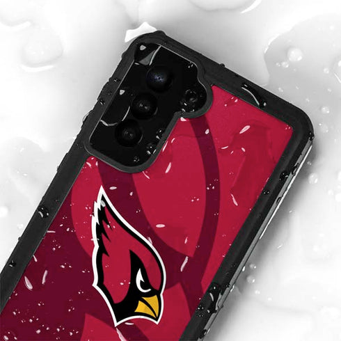 NFL Arizona Cardinals Double Vision Galaxy S23 Waterproof Case