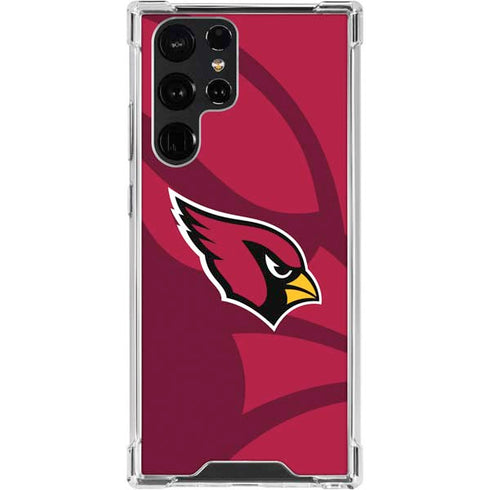 NFL Arizona Cardinals Double Vision Galaxy S24 Ultra Clear Case