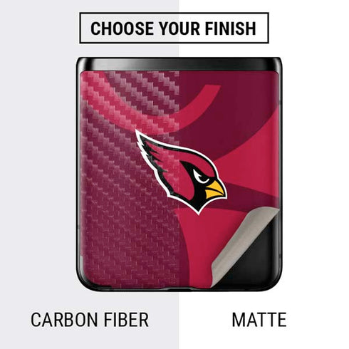 NFL Arizona Cardinals Double Vision Galaxy Z Flip Skin