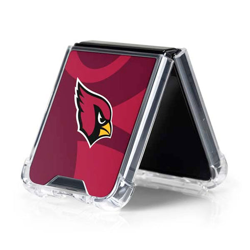 NFL Arizona Cardinals Double Vision Galaxy Z Flip5 5G Clear Case