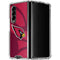 NFL Arizona Cardinals Double Vision Galaxy Z Fold4 5G Clear Case