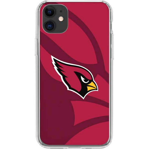 NFL Arizona Cardinals Double Vision iPhone 11 Clear Case