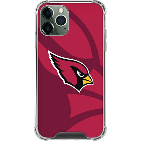 NFL Arizona Cardinals Double Vision iPhone 11 Pro Max Clear Case
