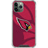 NFL Arizona Cardinals Double Vision iPhone 11 Pro Max Clear Case