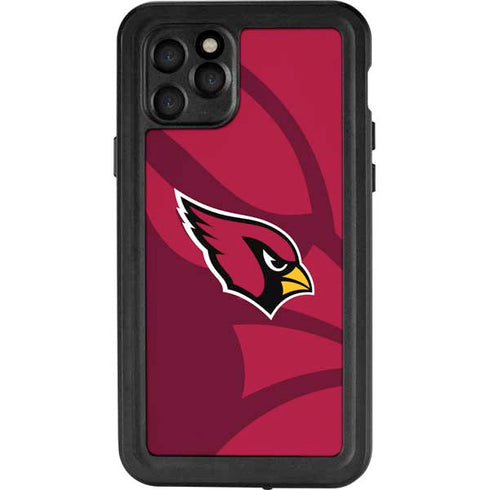 NFL Arizona Cardinals Double Vision iPhone 11 Pro Waterproof Case