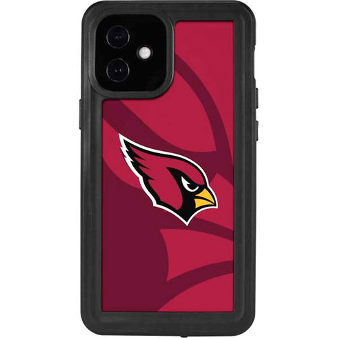 NFL Arizona Cardinals Double Vision iPhone 12 Mini Waterproof Case