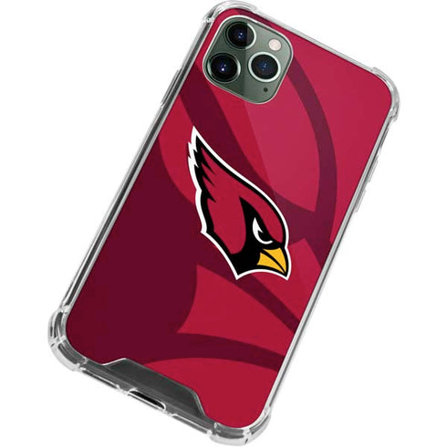 NFL Arizona Cardinals Double Vision iPhone 12 Pro Clear Case