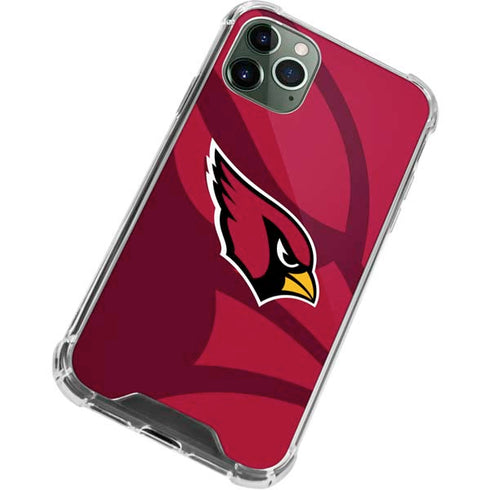 NFL Arizona Cardinals Double Vision iPhone 12 Pro Max Clear Case