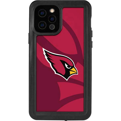 NFL Arizona Cardinals Double Vision iPhone 12 Pro Waterproof Case