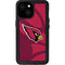 NFL Arizona Cardinals Double Vision iPhone 13 Mini Waterproof Case