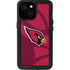 NFL Arizona Cardinals Double Vision iPhone 13 Mini Waterproof Case
