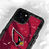 NFL Arizona Cardinals Double Vision iPhone 13 Mini Waterproof Case