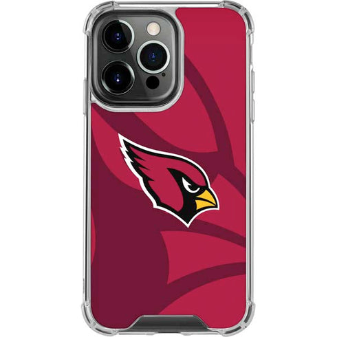 NFL Arizona Cardinals Double Vision iPhone 13 Pro Clear Case