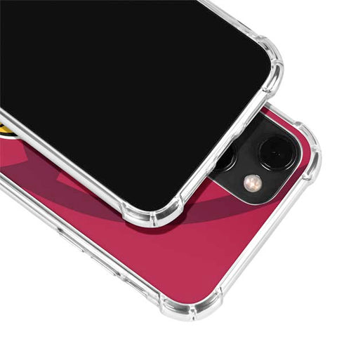 NFL Arizona Cardinals Double Vision iPhone 15 Plus Clear Case