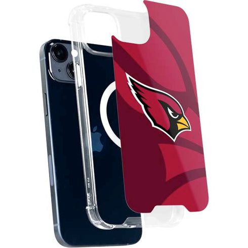 NFL Arizona Cardinals Double Vision iPhone 15 Plus MagSafe Case