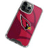 NFL Arizona Cardinals Double Vision iPhone 14 Pro Clear Case