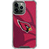 NFL Arizona Cardinals Double Vision iPhone 14 Pro Max Clear Case