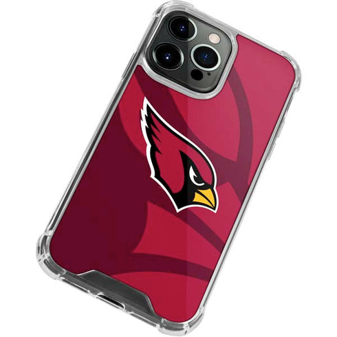 NFL Arizona Cardinals Double Vision iPhone 15 Pro Max Clear Case