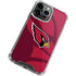 NFL Arizona Cardinals Double Vision iPhone 14 Pro Max Clear Case