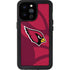 NFL Arizona Cardinals Double Vision iPhone 14 Pro Max Waterproof Case