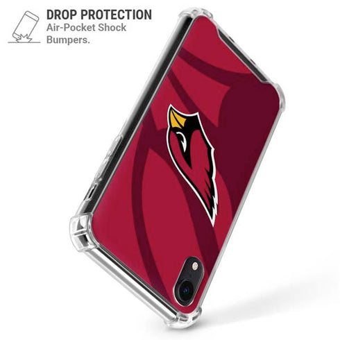 NFL Arizona Cardinals Double Vision iPhone XR Clear Case