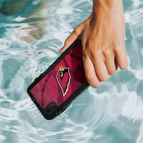 NFL Arizona Cardinals Double Vision iPhone XR Waterproof Case