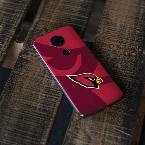 NFL Arizona Cardinals Double Vision Moto E5 Plus Skin
