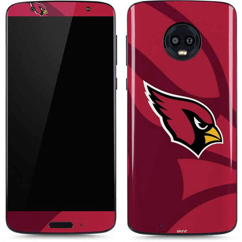 NFL Arizona Cardinals Double Vision Moto G6 Skin