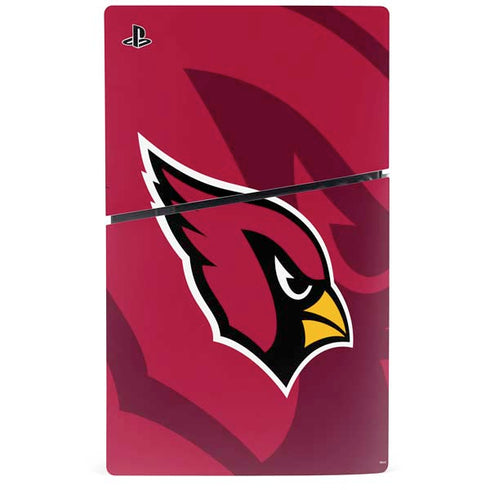 NFL Arizona Cardinals Double Vision PS5 Slim Digital Edition Console Skin