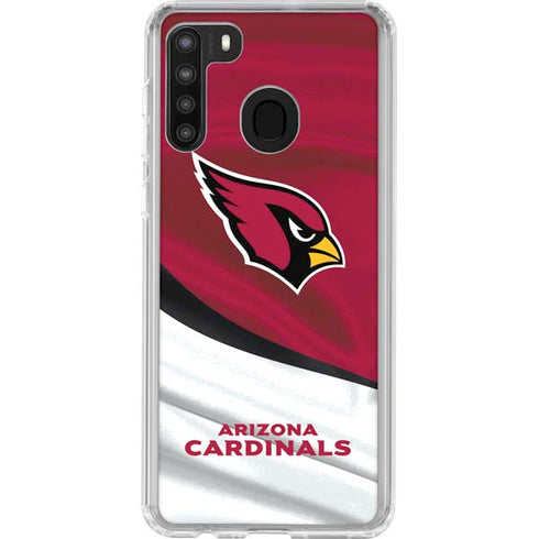 NFL Arizona Cardinals Galaxy A21 Clear Case