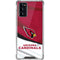 NFL Arizona Cardinals Galaxy Note20 5G Clear Case