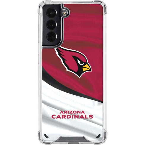 NFL Arizona Cardinals Galaxy S21 5G Clear Case
