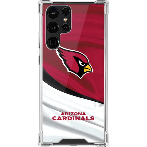 NFL Arizona Cardinals Galaxy S22 Ultra Clear Case