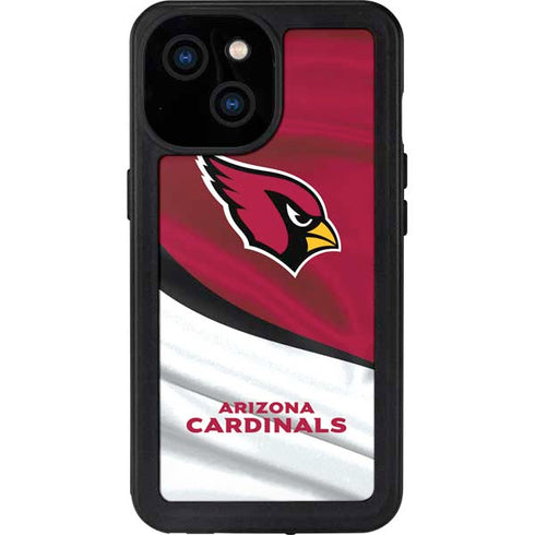 NFL Arizona Cardinals iPhone 13 Mini Waterproof Case